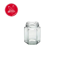 20 stk 6-kant glas 225-250g