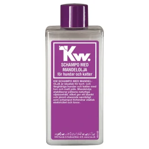 KW Mandelolie Shampoo 200ml/500 ml – Pleje til tørre pelse