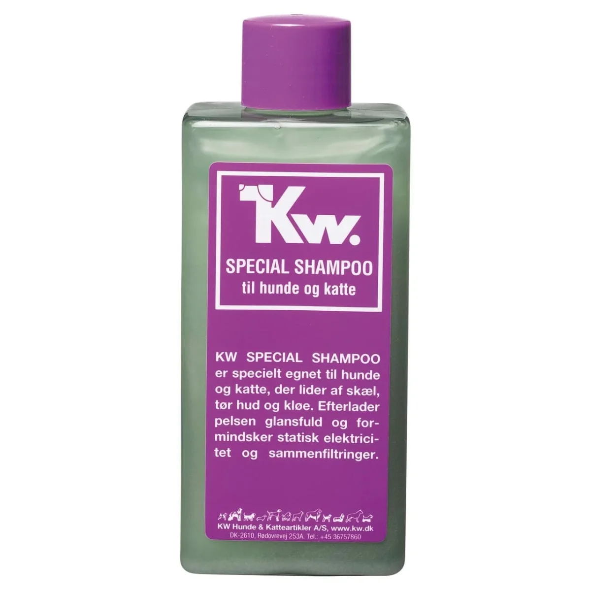 KW Special Shampoo 200ml/500ml – Mod skæl, tør hud & kløe - Billede 2