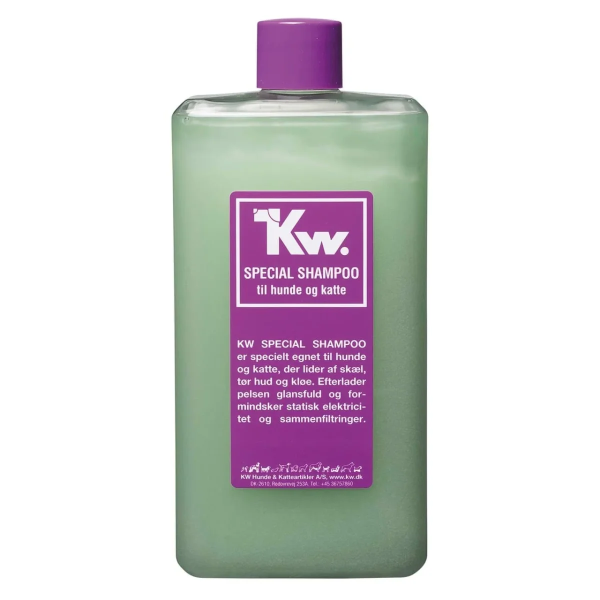 KW Special Shampoo 200ml/500ml – Mod skæl, tør hud & kløe - Billede 3