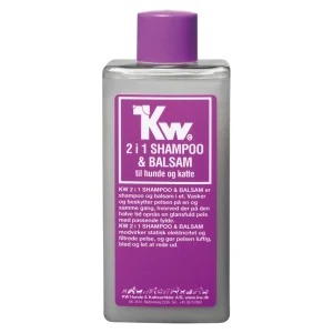 Kw 2 I 1 shampoo og balsam 200ml / 500ml
