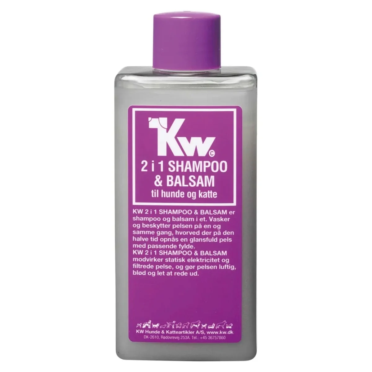 Kw 2 I 1 shampoo og balsam 200ml / 500ml
