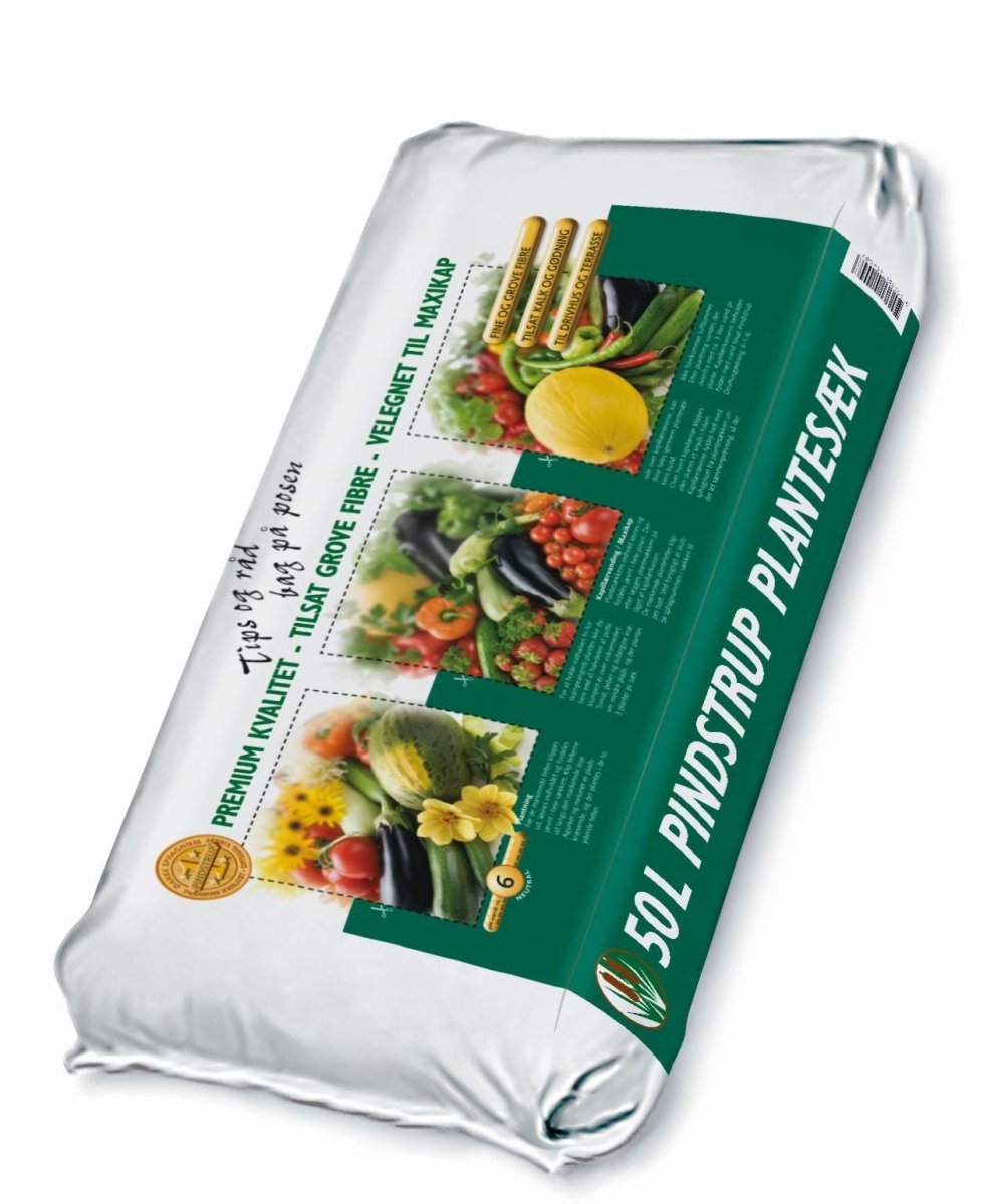 Pindstrup Plantesæk 50 L x 3 stk