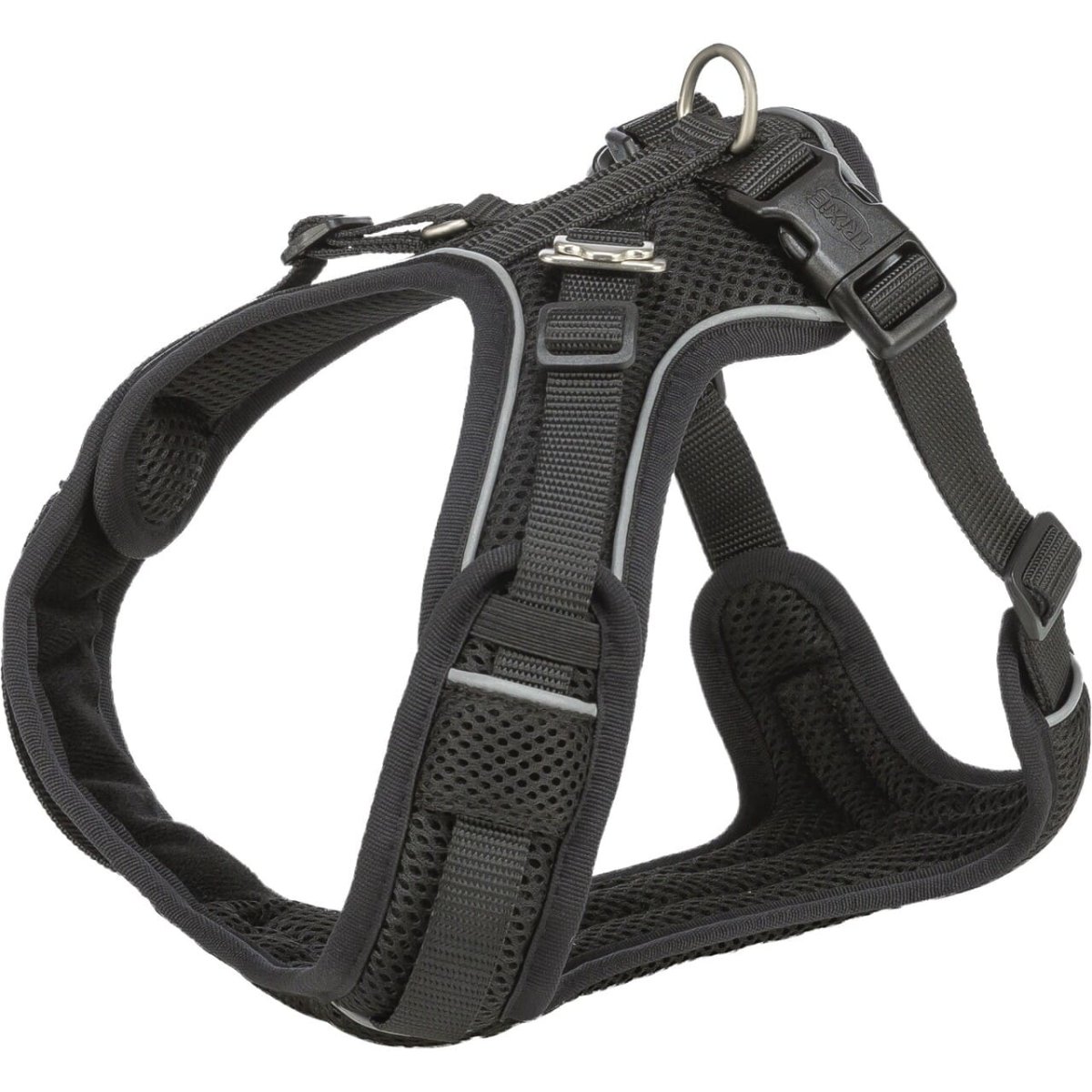 Trixie Premium FlexMesh Sort hundesele bred pasform - Billede 2