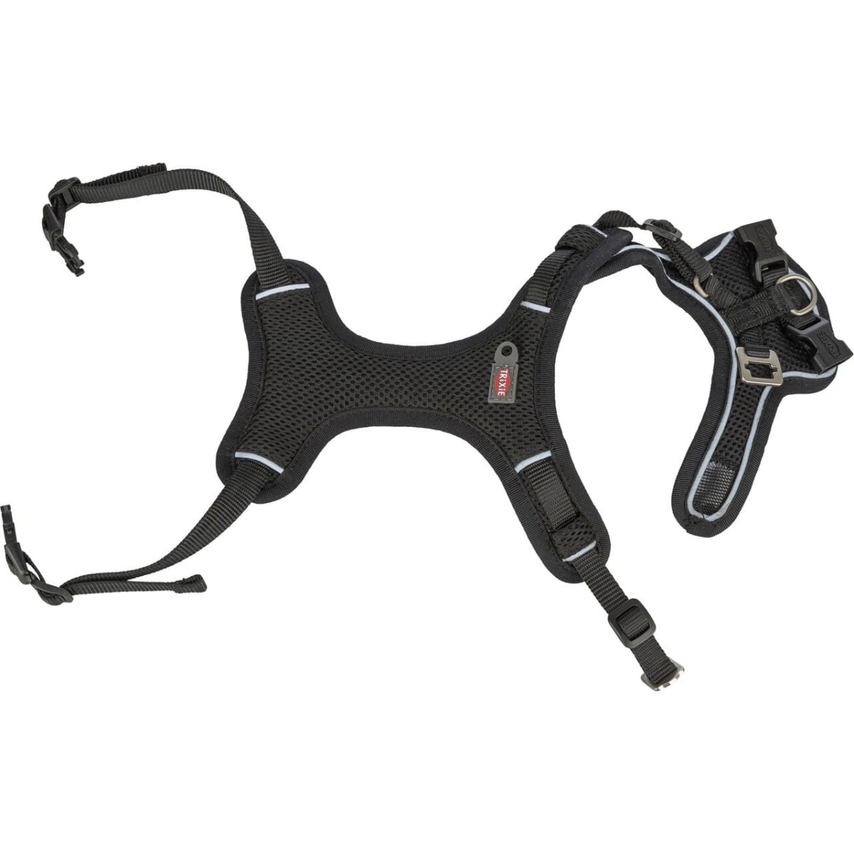 Trixie Premium FlexMesh Sort hundesele bred pasform - Billede 3