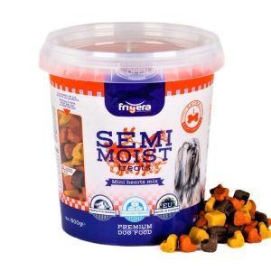 Semi-Moist, bløde hundegodbidder, hjerter