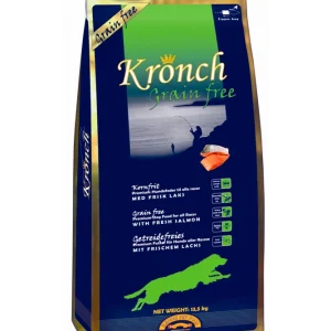Kronch Grain Free Laks 13,5 Kg, Kornfrit premium fuldfoder